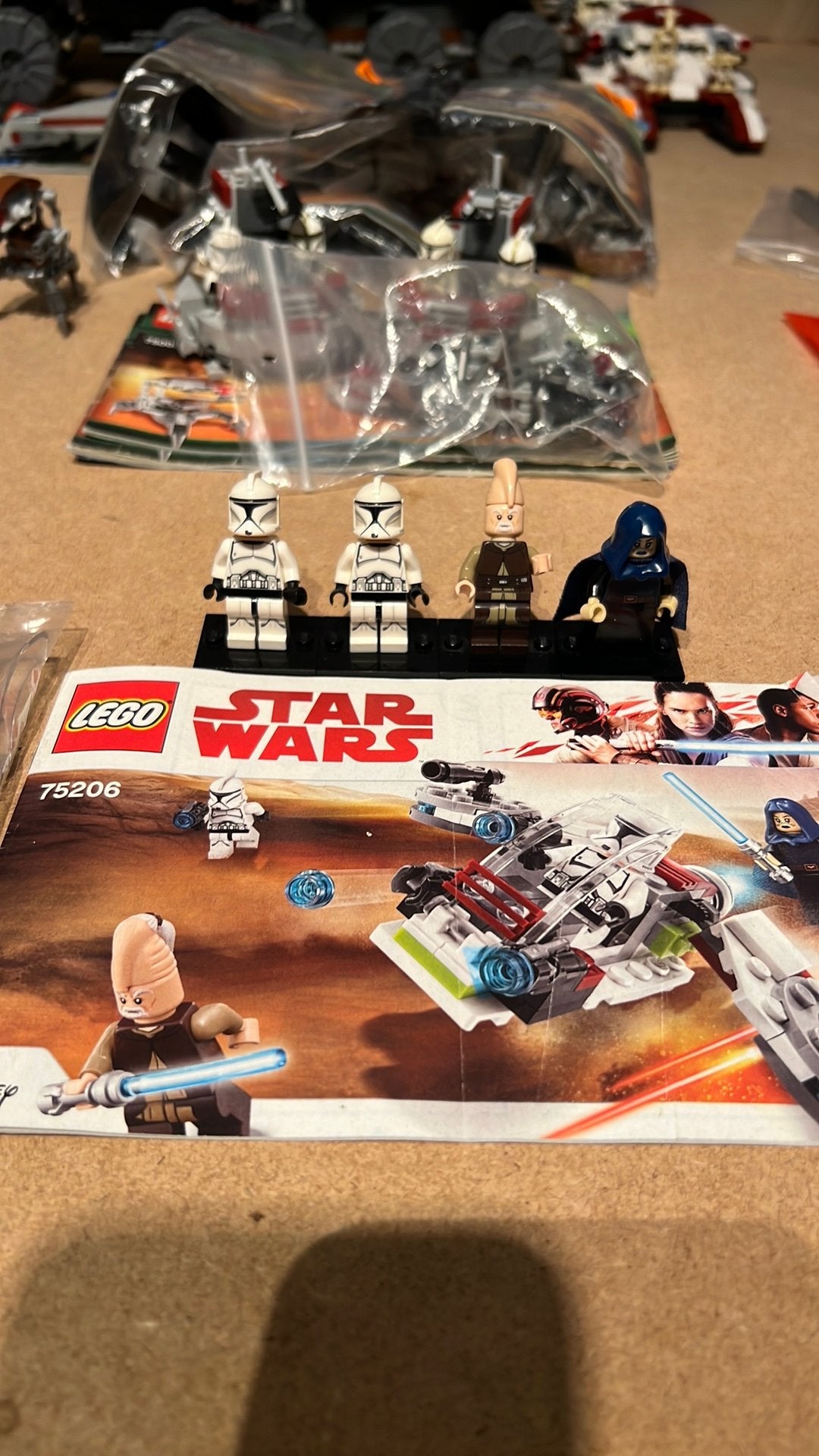 Lego 75206 Star Wars Jedi & Clone Trooper Battlepack, Ophalen of Verzenden, Zo goed als nieuw