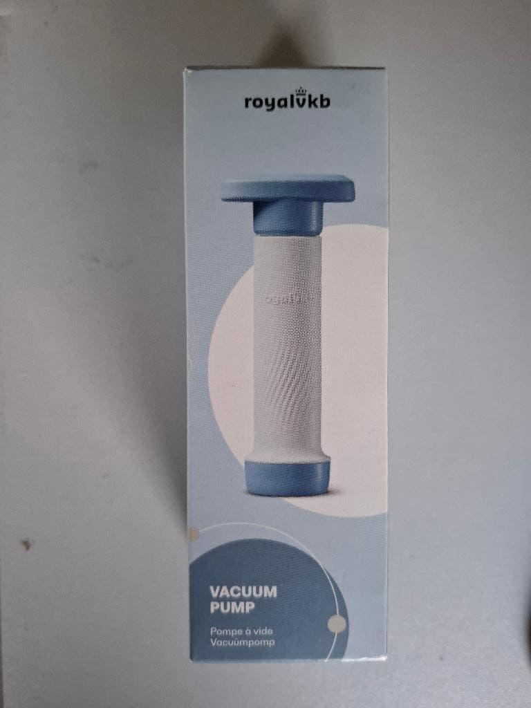 Vacuumpomp royalvkb, Huis en Inrichting, Keuken | Keukenbenodigdheden, Overige typen, Kunststof, Ophalen of Verzenden, Zo goed als nieuw