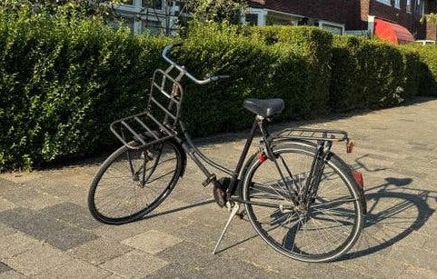 Omafiets met opknapbeurt nodig, Fietsen en Brommers, Fietsen | Dames | Omafietsen, 53 tot 56 cm, Ophalen, Gebruikt, Terugtraprem