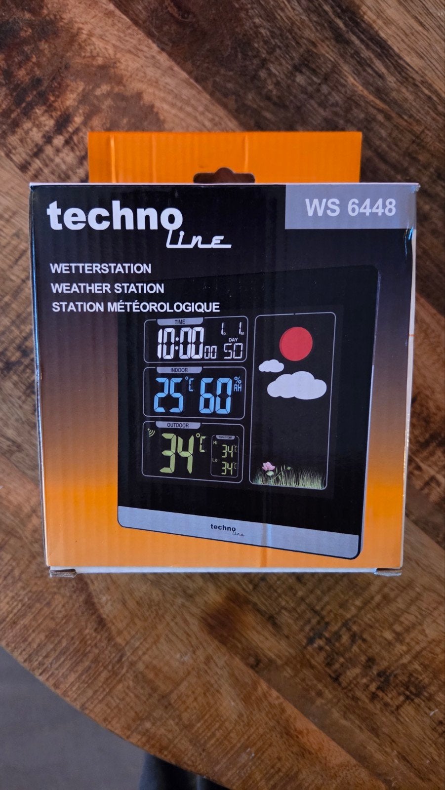 Technoline Weerstation WS6448 - Goedwerkend, Ophalen of Verzenden