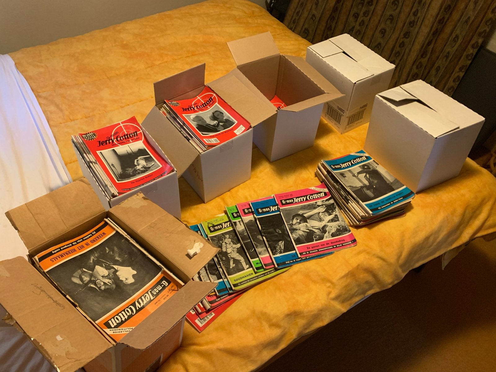 G-man Jerry Cotton magazines - Mega Grote collectie, Ophalen, Gelezen, Overige typen