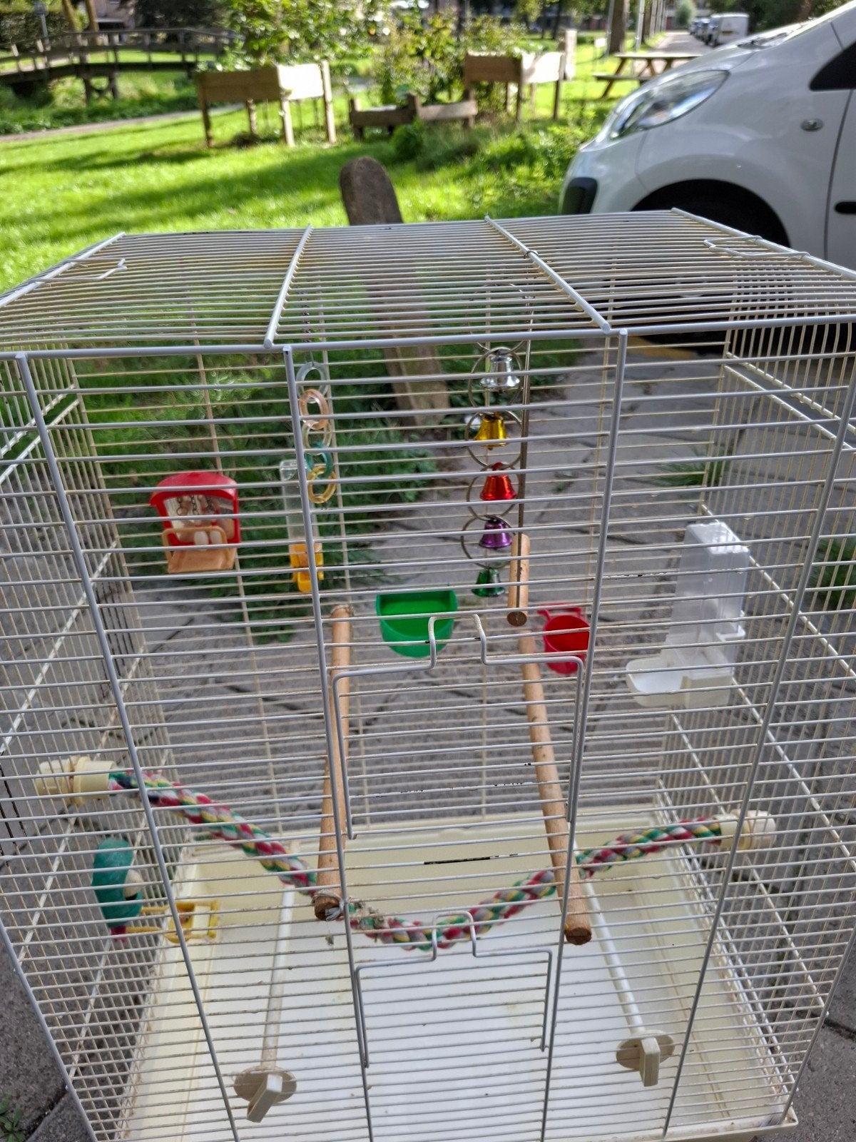Vogelkooi, Dieren en Toebehoren, Ophalen, Metaal, Vogelkooi