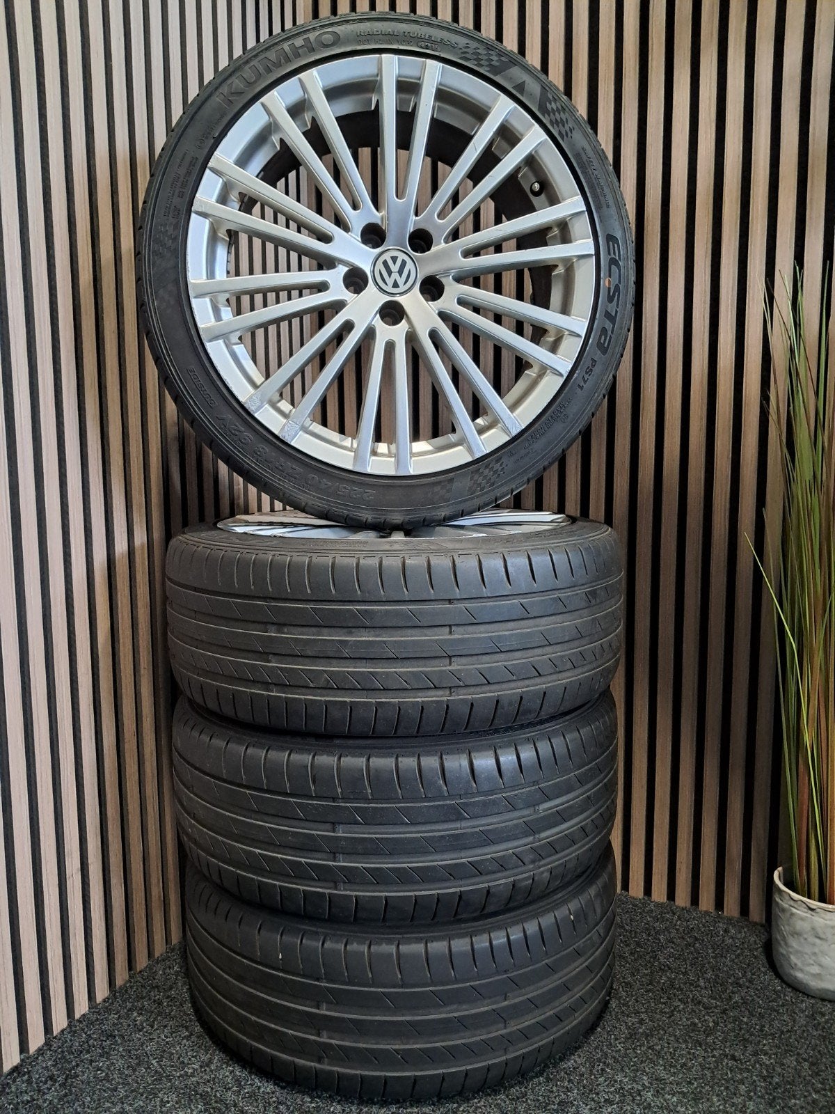 18 inch 5x100 VW Golf 4 Bora R32 look, Auto-onderdelen, Ophalen, 18 inch, Gebruikt, .