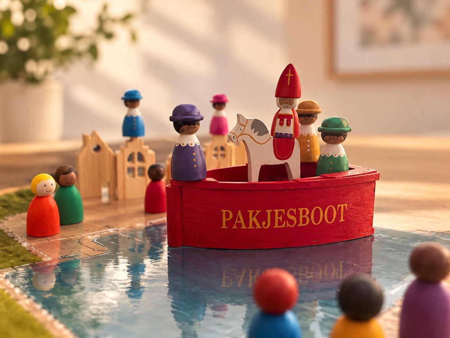 Pegdolls Sinterklaas en Piet, Ophalen of Verzenden, Nieuw