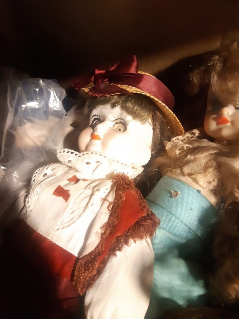 Poppen porselein 10 stuks, Ophalen, Info@tommysmit.nl, Gebruikt, 7008AR