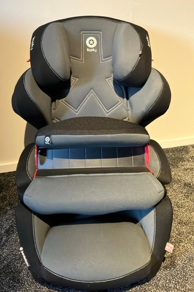 Kiddy Guardianfix Pro 2 autostoel, Autogordel of Isofix, Gebruikt, Verstelbare rugleuning, 9 t/m 36 kg