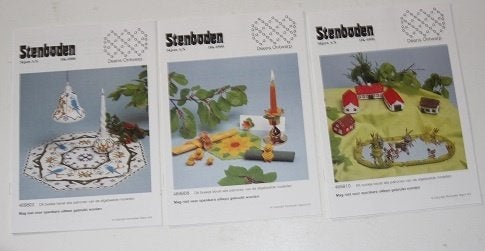 Stenboden Patronenboek voor Groenlands kralenwerk 133466, Ophalen of Verzenden, Zo goed als nieuw, Sieraden maken