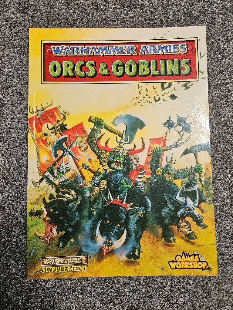4th & 5th Edition: WH Armies: Orcs and Goblins (1993), Hobby en Vrije tijd, Ophalen of Verzenden, Zo goed als nieuw, Warhammer