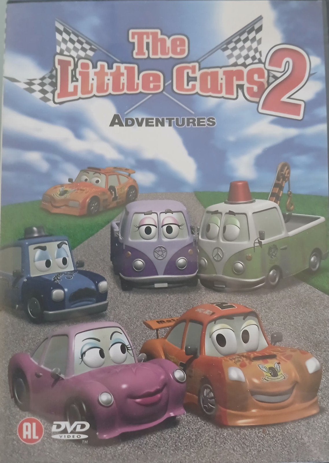 the little cars dvd.s 4 stuks zie foto.pakket 428, Alle leeftijden, Ophalen of Verzenden, Zo goed als nieuw