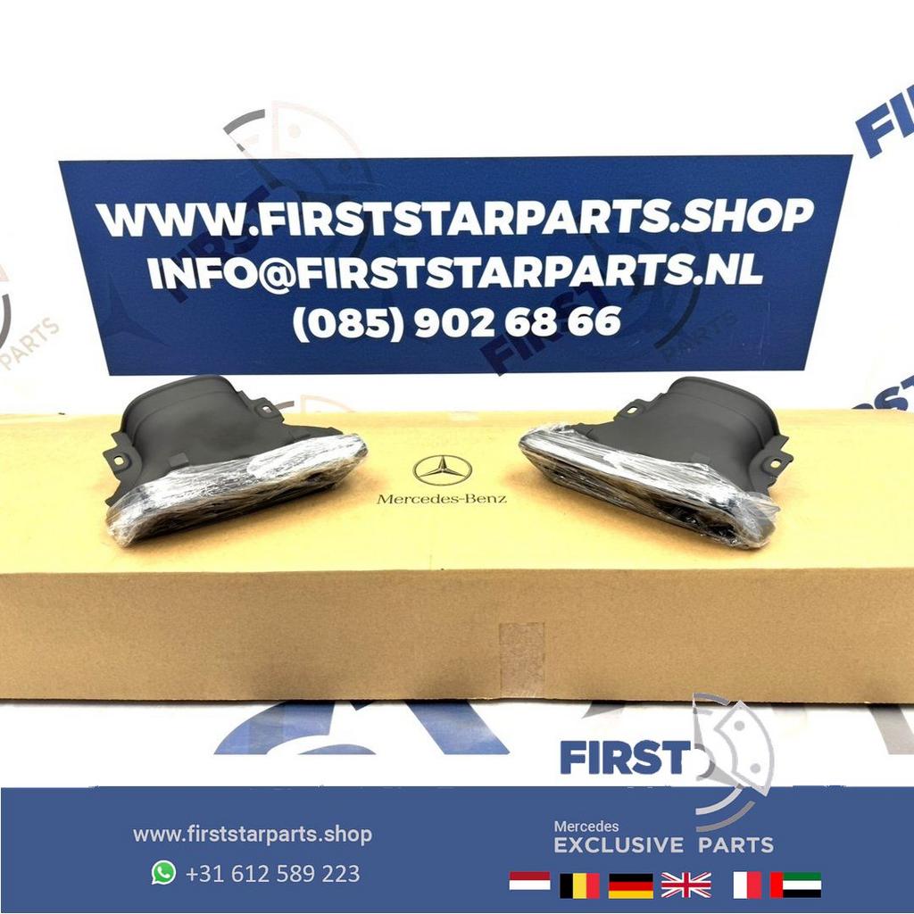 E63 E63s UITLAAT SIERSTUKKEN SET voor Mercedes E KLASSE 63 A, Auto-onderdelen, Uitlaatsystemen, Gebruikt, -, Ophalen of Verzenden