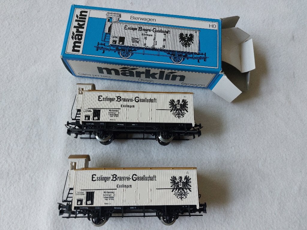 Marklin wagon, Hobby en Vrije tijd, Wisselstroom, Wagon, Ophalen of Verzenden, Zo goed als nieuw