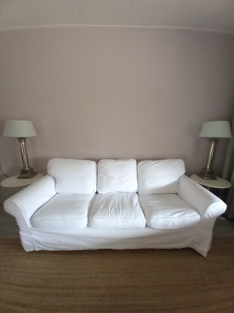 Ikea ektorp bank, Ophalen, Gebruikt, Driepersoons, 75 tot 100 cm