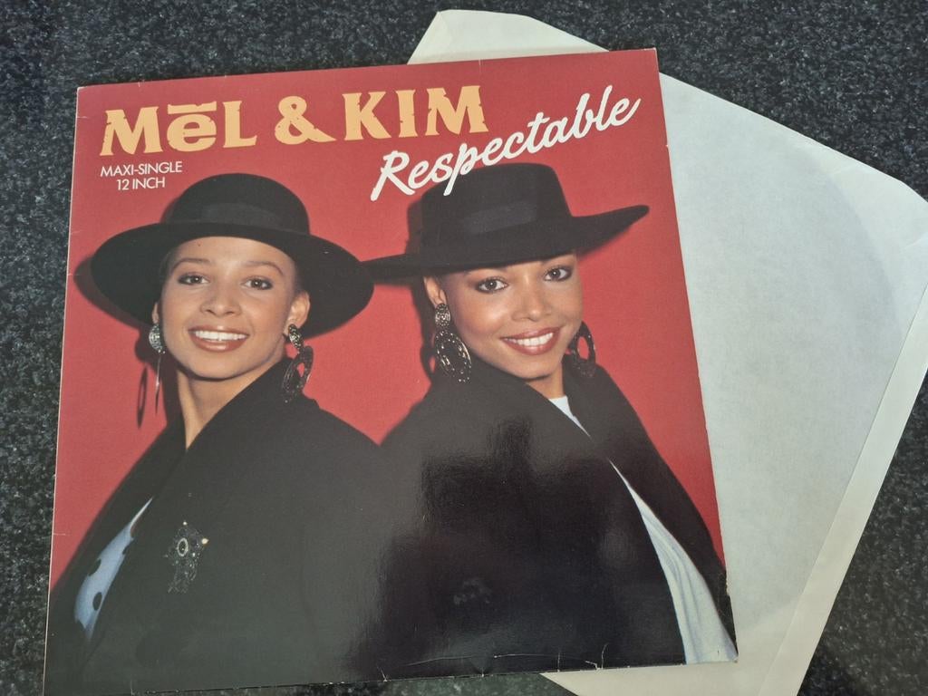 12” version Mel & Kim Respectable, Zo goed als nieuw, Disco, 12 inch, Fotohoes