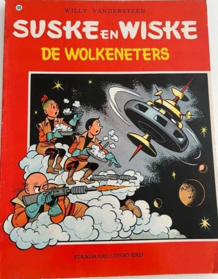 Suske en Wiske 109 - De wolkeneters, Eén stripboek, Ophalen of Verzenden, Gelezen