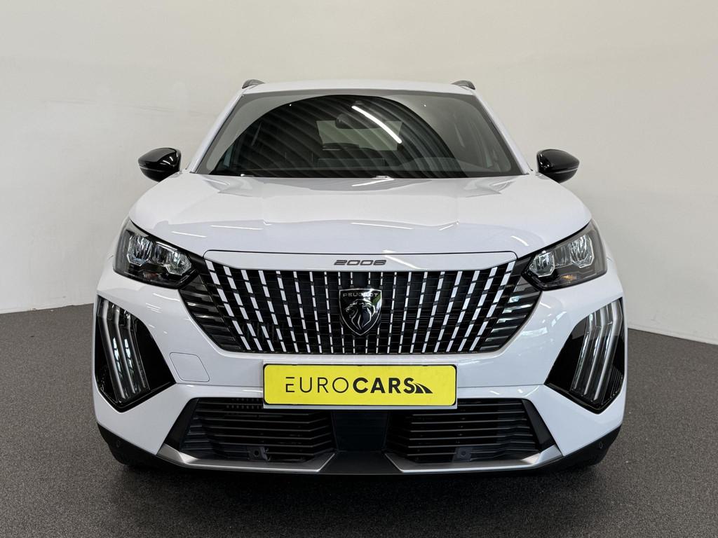 Peugeot 2008 1.2 PureTech 100 Allure Navigatie Apple Carplay, Gebruikt, Euro 6, 1199 cc, Leder en Stof