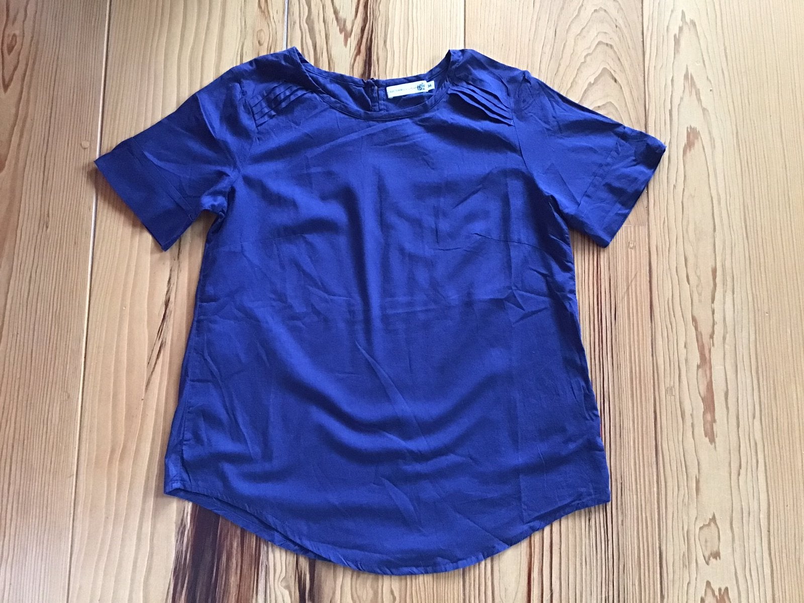 Jackpot, top, maat 34, blauw, Blauw, Ophalen of Verzenden, Zo goed als nieuw, Korte mouw