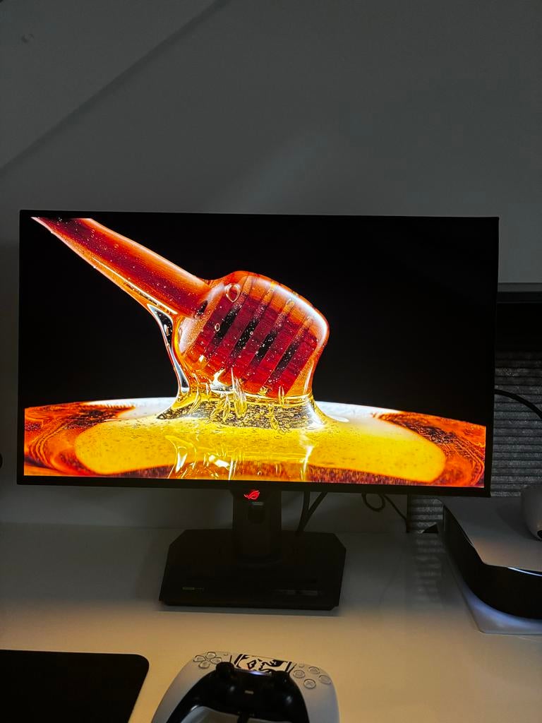 Gloednieuwe ASUS ROG Strix XG27AQDMG, Minder dan 1 ms, Zo goed als nieuw, Overige typen, Quad HD (2K)
