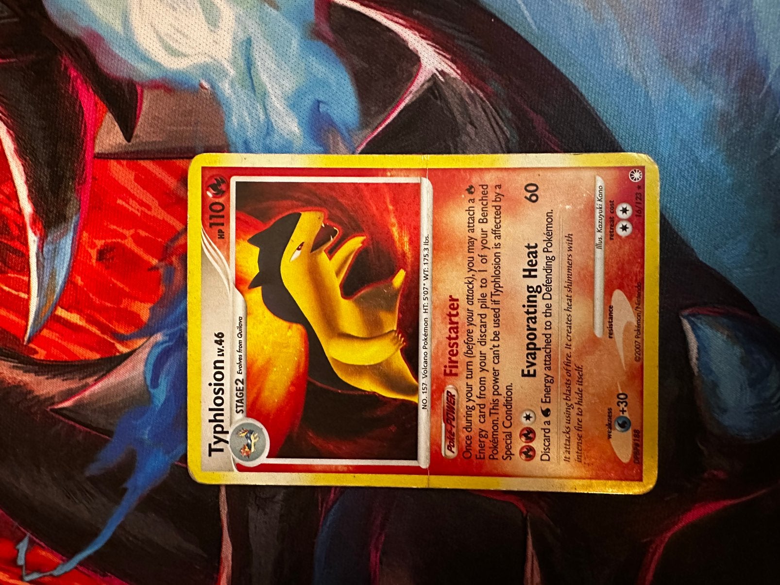 Typhlosion #16 - Mysterious Treasures, Ophalen of Verzenden, Gebruikt