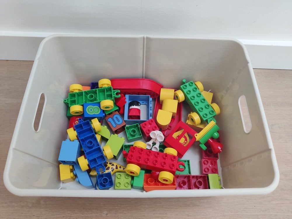 Setje duplo (incl getallentrein), Ophalen, Gebruikt, Overige thema's, Duplo