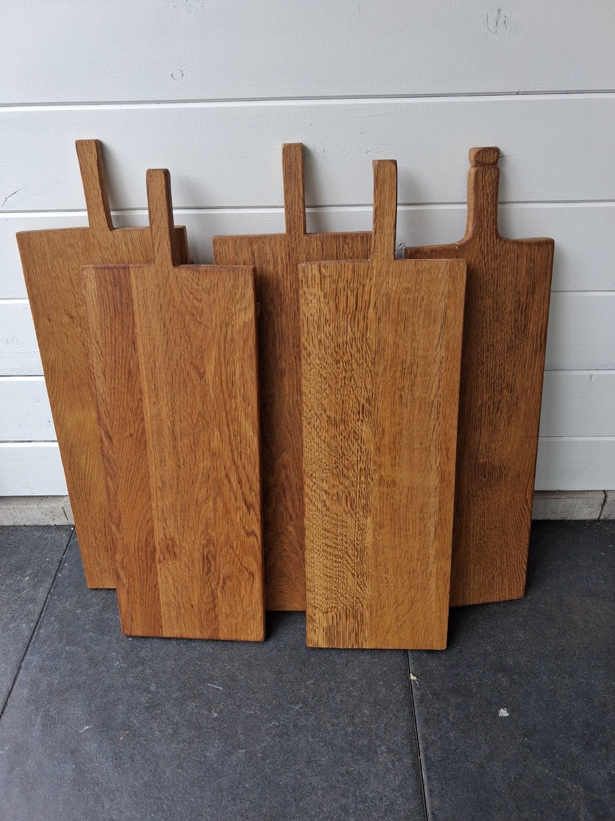 Tapas planken., Ophalen