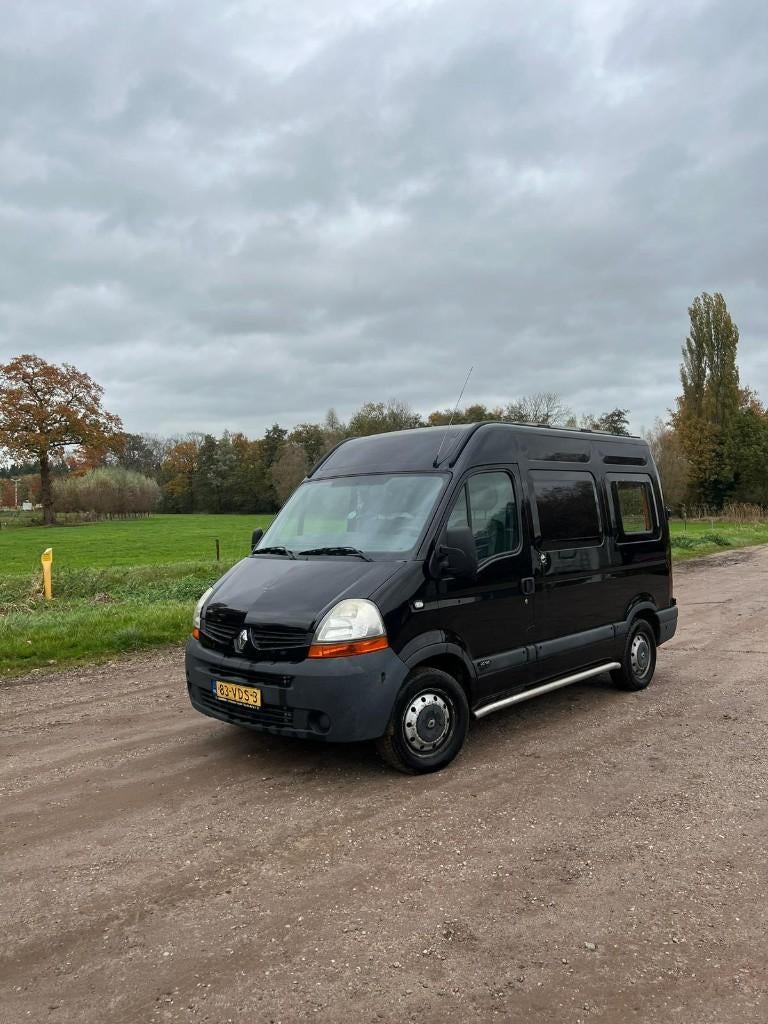 RENAULT MASTER L1H2 OFF GRID CAMPER 2007 MET NIEUWE APK!!, Caravans en Kamperen, Campers, Particulier, tot en met 2, Buscamper of Camperbus