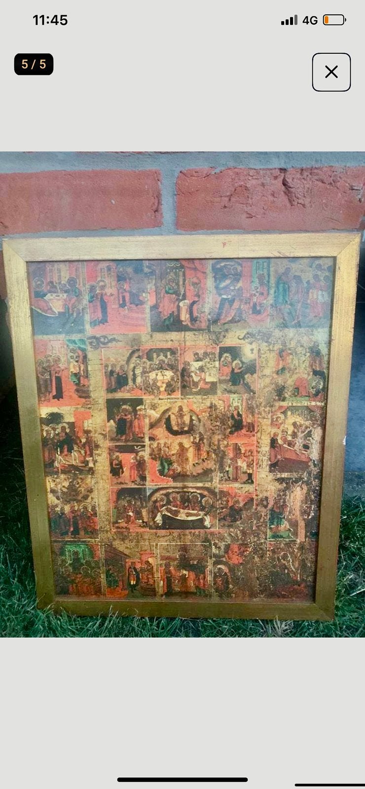 Antiek schilder, Ophalen of Verzenden