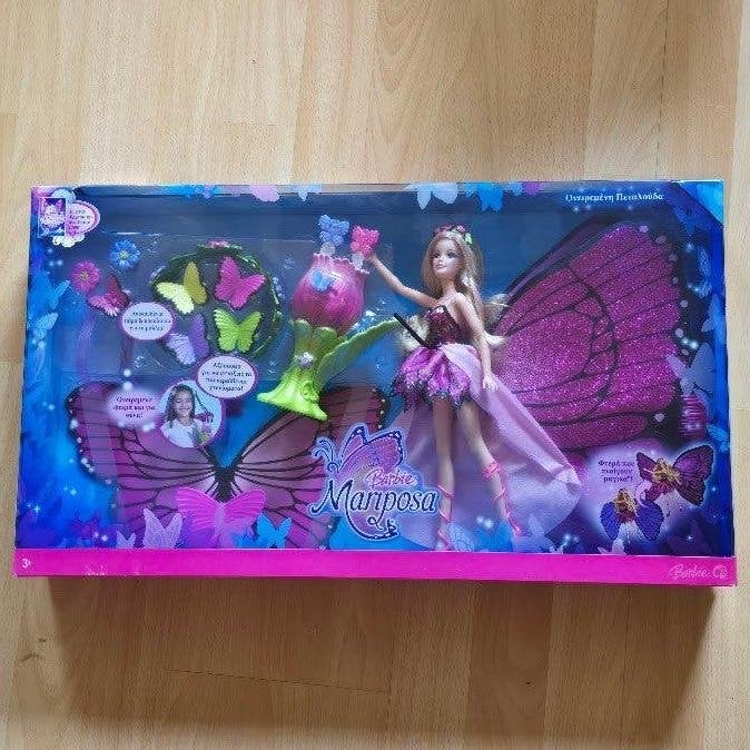 Barbie Magic Wings Mariposa Butterfly Fairy Exclusive, Ophalen of Verzenden, Nieuw, Pop