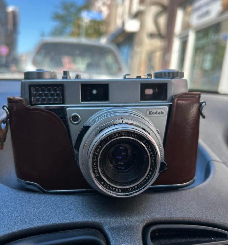 Vintage Kodak Retina-Xenar f/2.8/50mm camera, Ophalen, Gebruikt, Compact, Kodak