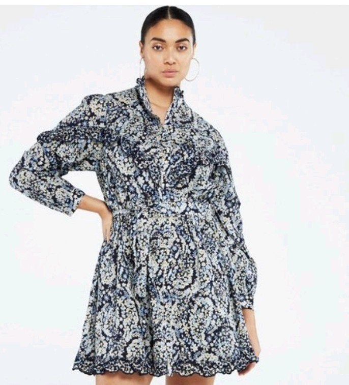 Fabienne Chapot Daila jurk maat 40 *nieuw *, Maat 38/40 (M), Blauw, Nieuw, Ophalen of Verzenden