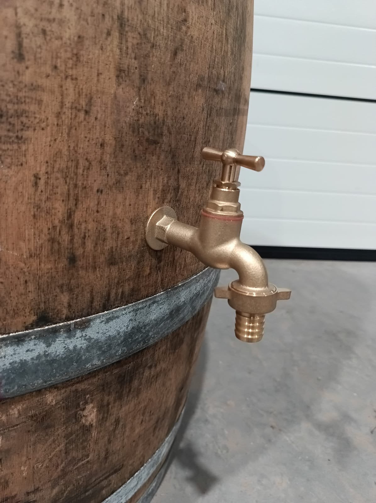 Eiken wijnvaten 225 liter | Regenton | Houten wijnton | €100, 150 liter of meer, Ophalen, Zo goed als nieuw, Hout