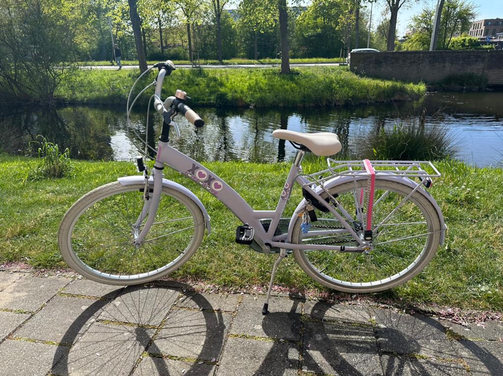 24 inch meisjes bike kids fun versnelling handrem terugtrap, Fietsen en Brommers, Fietsen | Meisjes, Ophalen, Terugtraprem, 24 inch