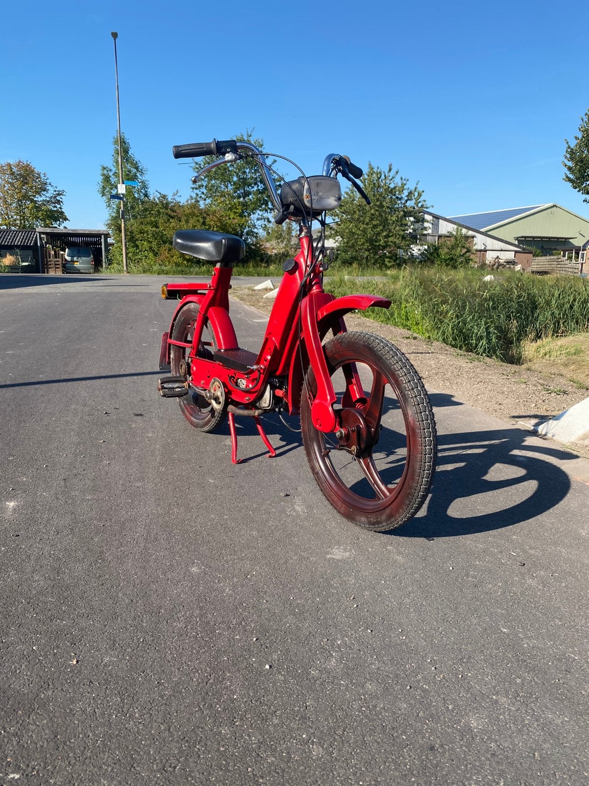Speedengine Vespa Ciao met Geel Kenteken, Fietsen en Brommers, Brommers | Vespa, Ophalen, Zo goed als nieuw