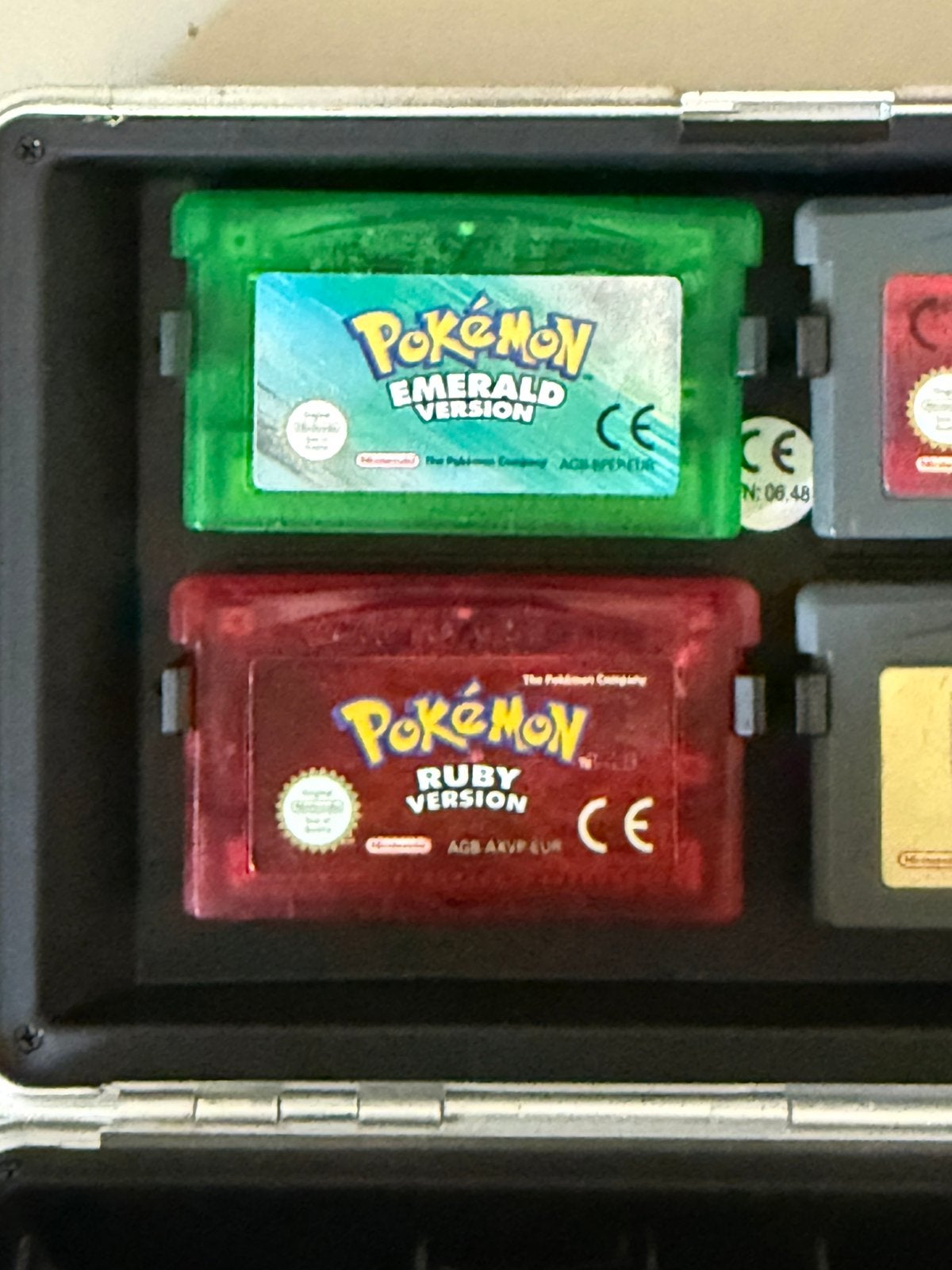 GameBoy Advance Pokemon Emerald - Ruby -, Avontuur en Actie, Verzenden, 1 speler, Zo goed als nieuw