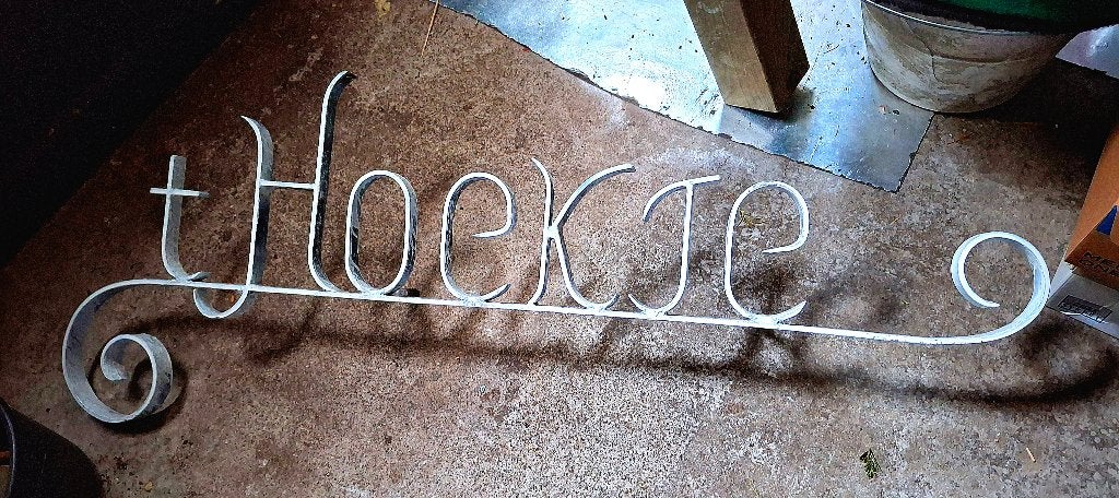 Gevel naam huis t hoekje, Antiek en Kunst, Ophalen