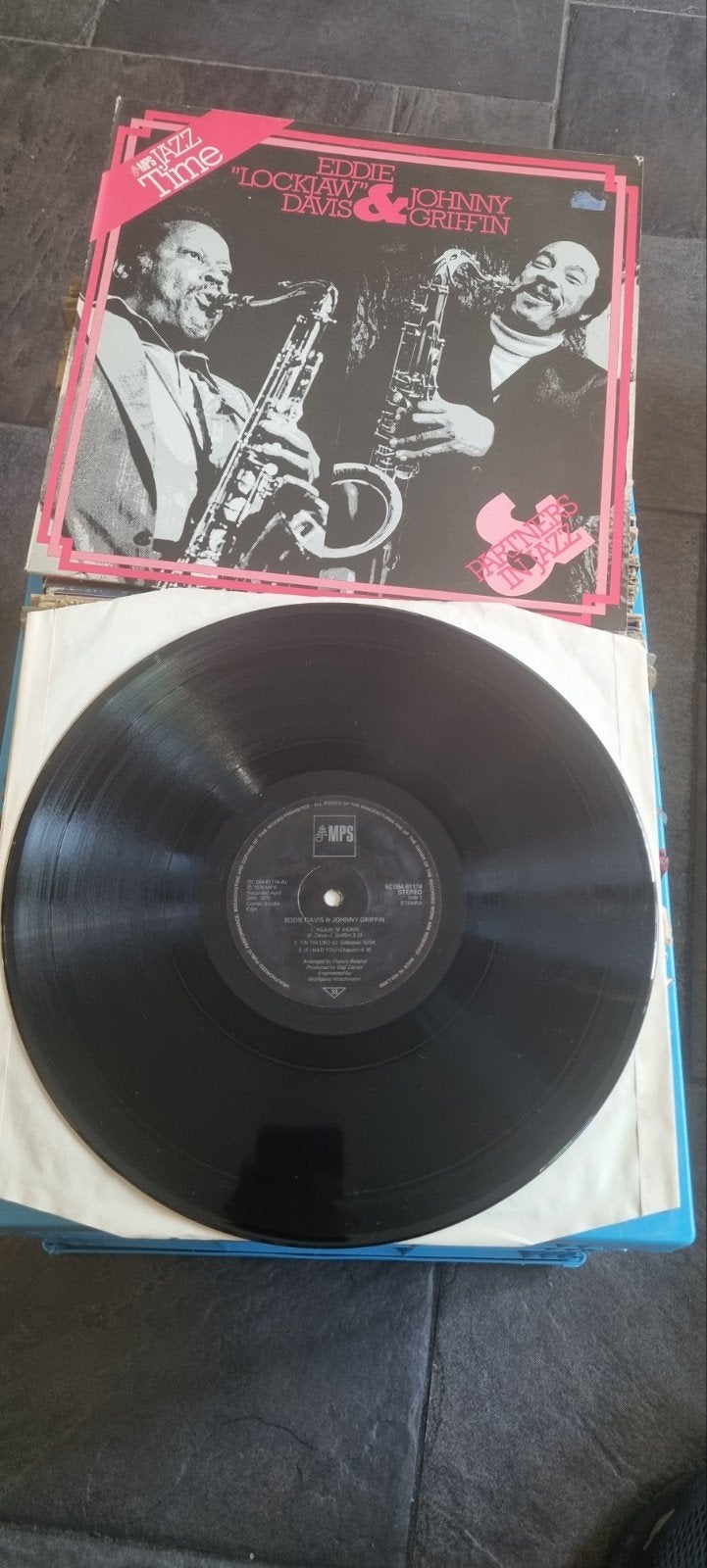 Eddie "Lockjaw" Davis & Johnny Griffin - Jazz Time Vol. 2 LP, LP, Gebruikt, Ophalen of Verzenden, 12 inch