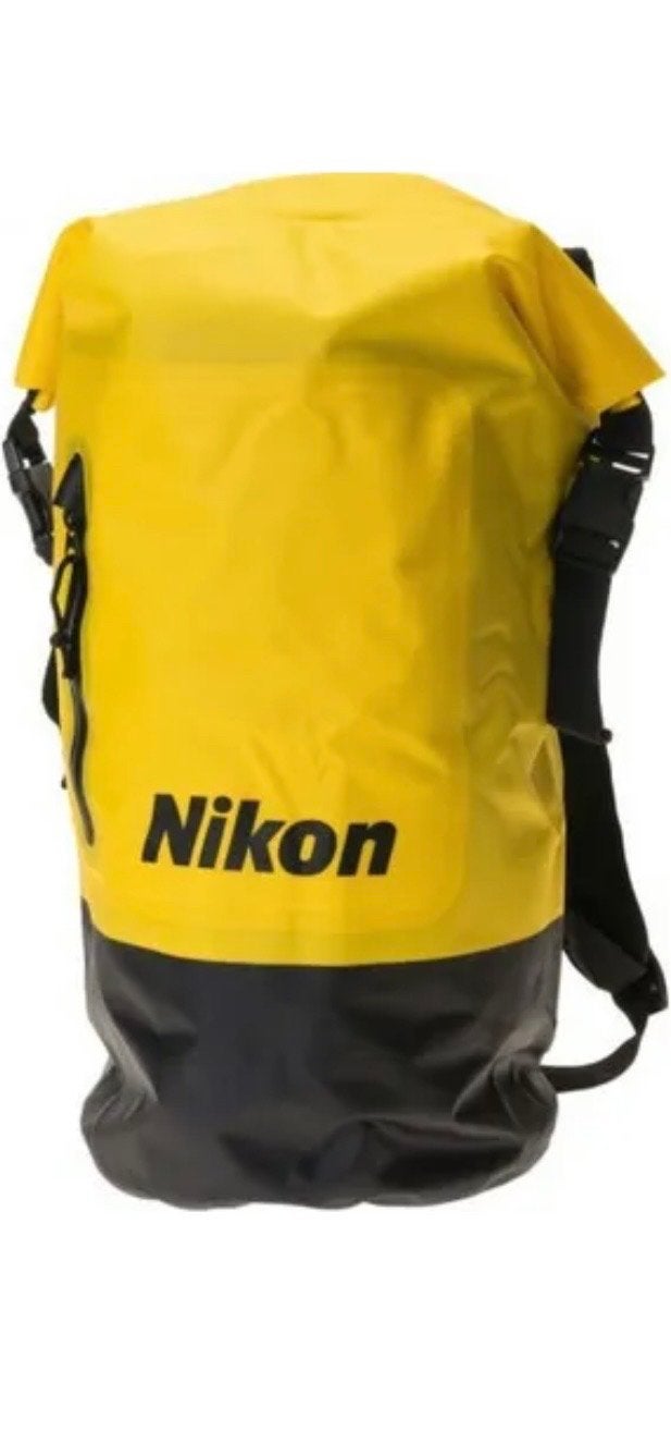 Nikon Waterdichte Rugtas - Geel/Zwart, Audio, Tv en Foto, Rugtas, Geel, Ophalen of Verzenden, Zo goed als nieuw