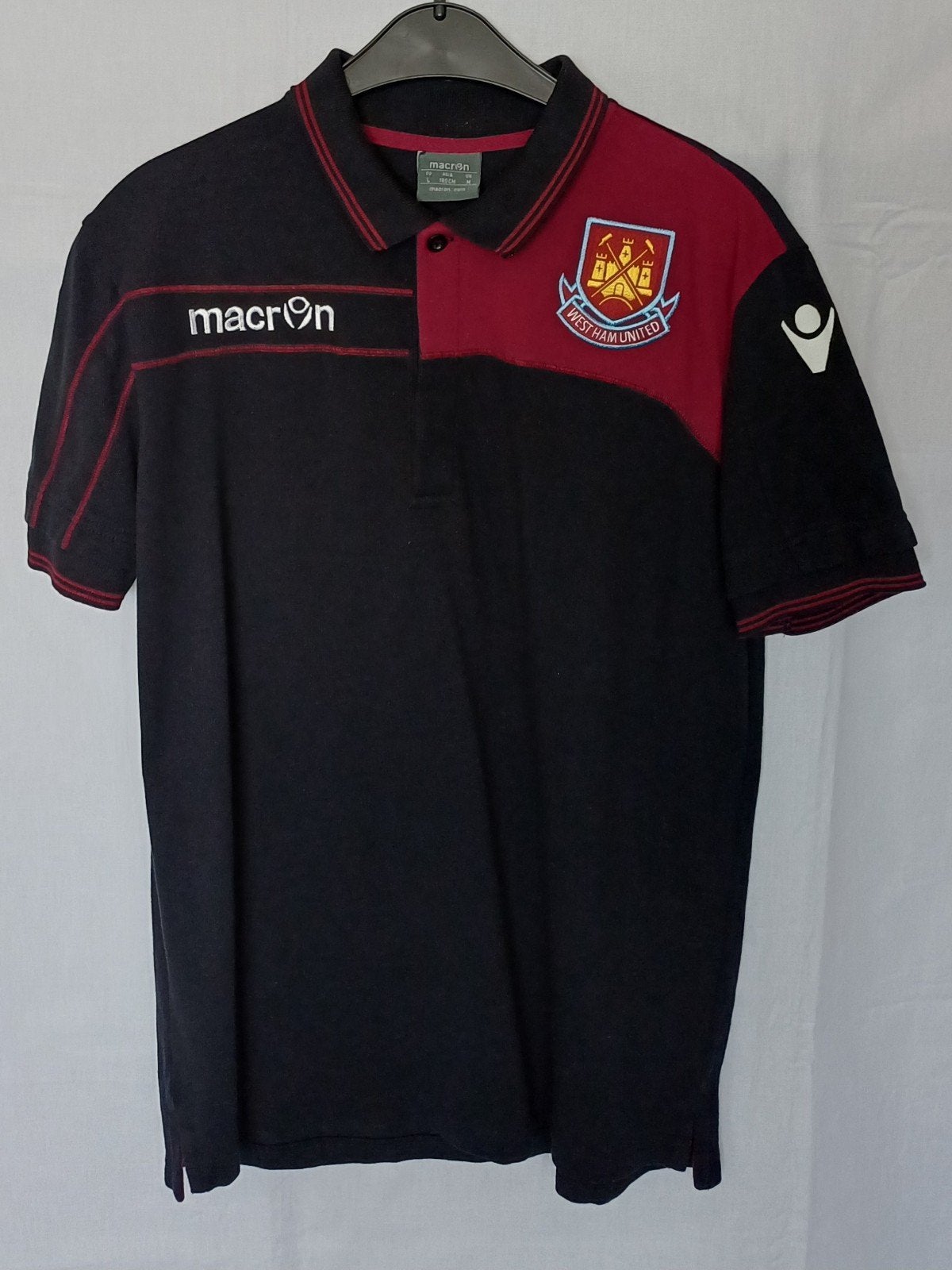 West Ham United 2011/2012 Macron Cotton Polo (EU-L), Ophalen of Verzenden, Zo goed als nieuw, Buitenlandse clubs