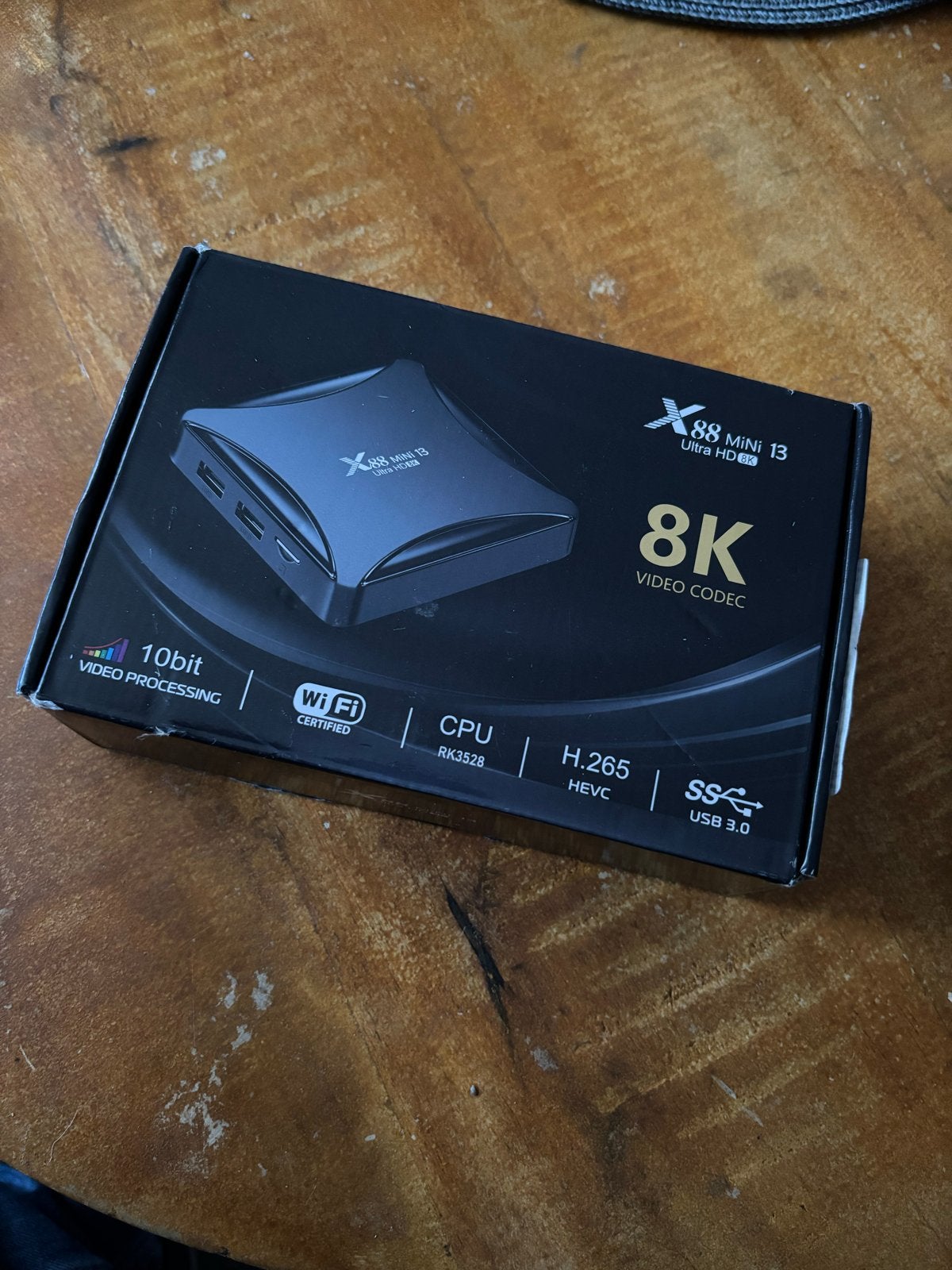 X88 Mini 13 Ultra HD 8K Android TV Box, Audio, Tv en Foto, Mediaspelers, Ophalen of Verzenden, Nieuw, HDMI, Zonder harde schijf
