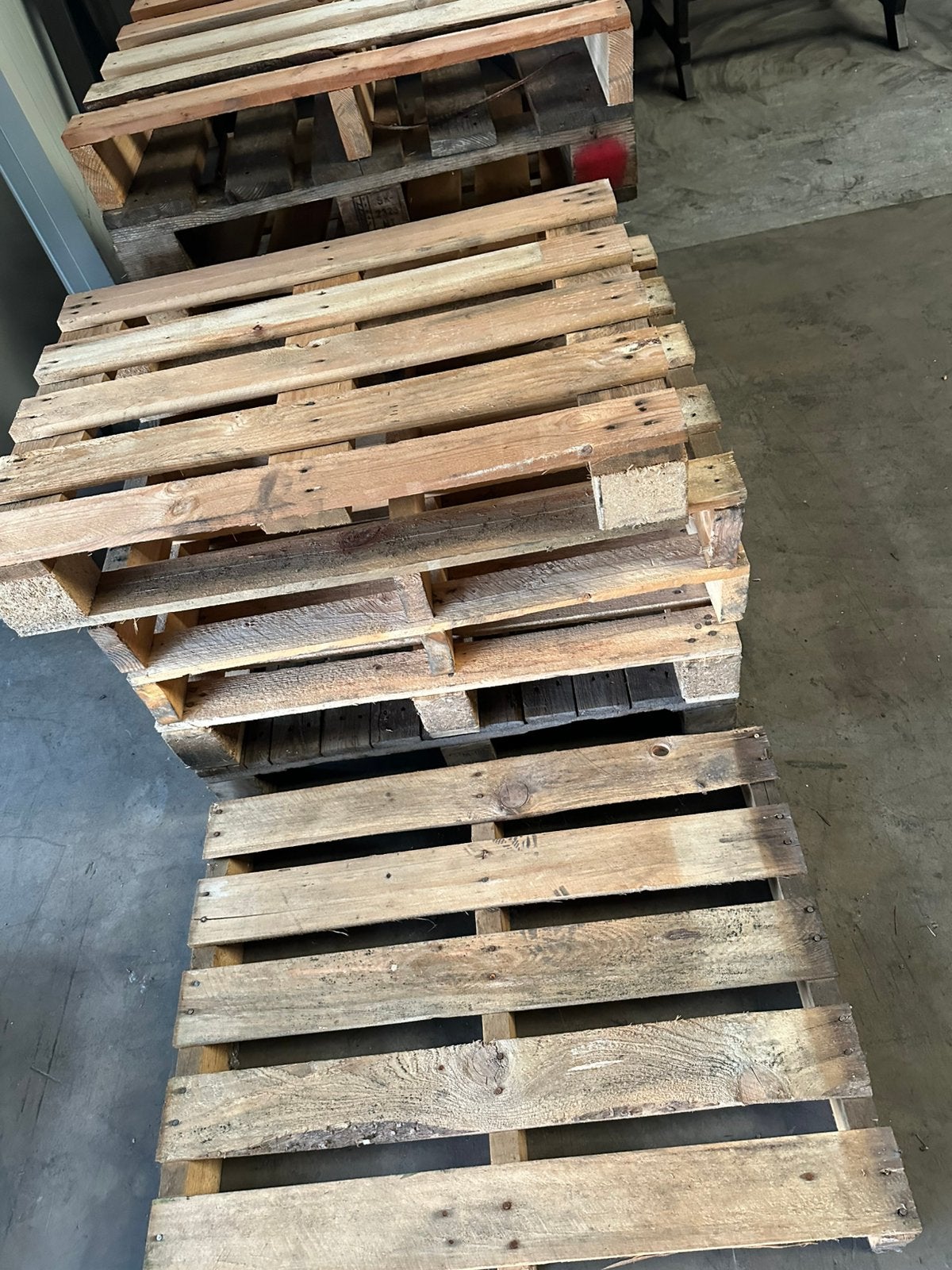 Halve pallets 12 stuks, Ophalen, Gebruikt, Pallet, Minder dan 200 cm