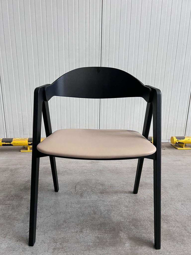 TITAN eetkamerstoel PBJ DESIGNHOUSE, Huis en Inrichting, Stoelen, Ophalen, Zwart, Nieuw, Scandinavisch