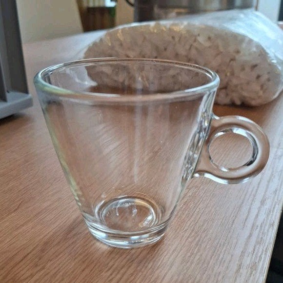 Theeglazen en glazen schotels 60 sets, Ophalen, Glas of Glazen, Overige merken, Overige stijlen