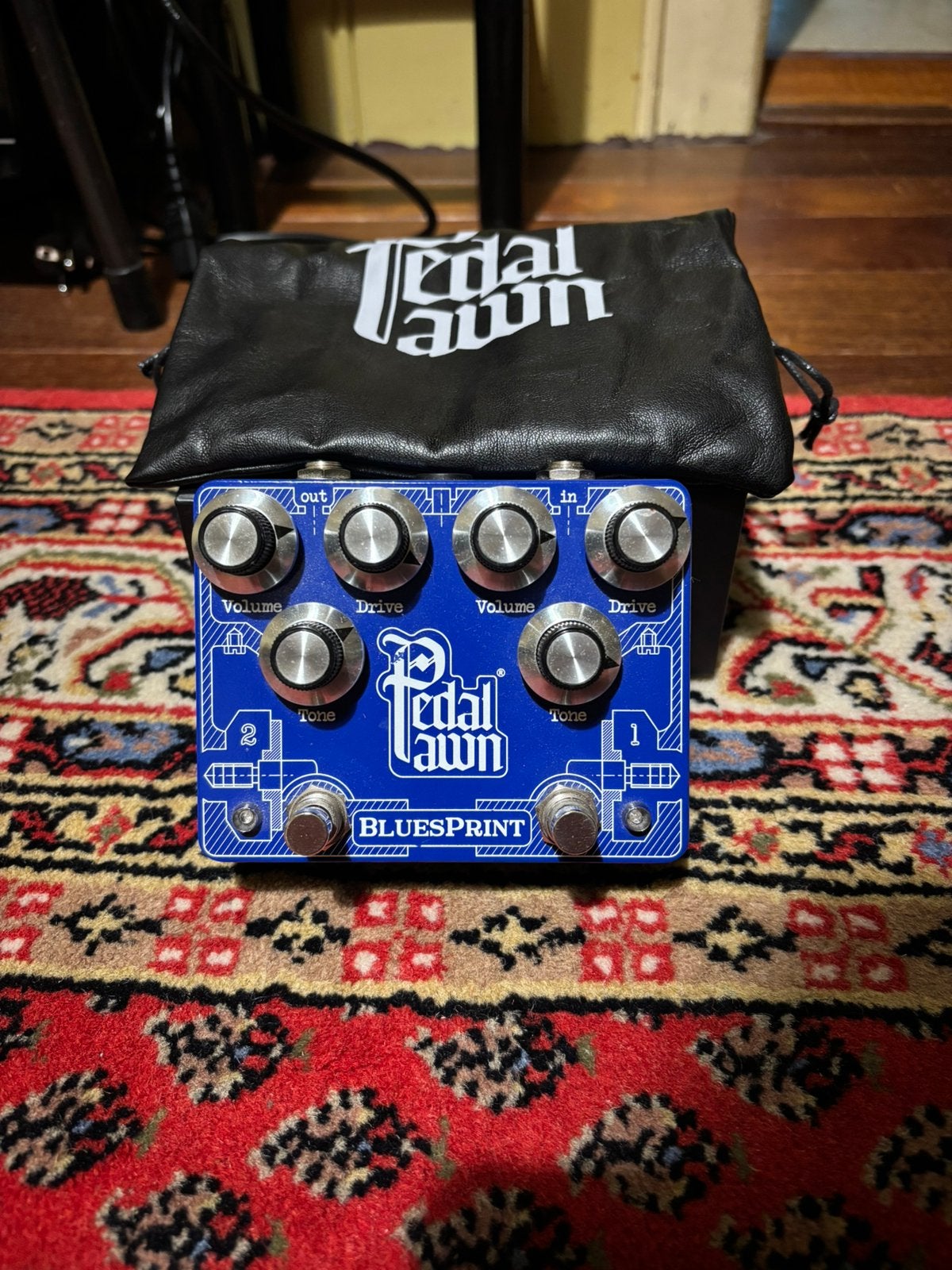 Pedal pawn Bluesprint overdrive, Ophalen of Verzenden, Zo goed als nieuw