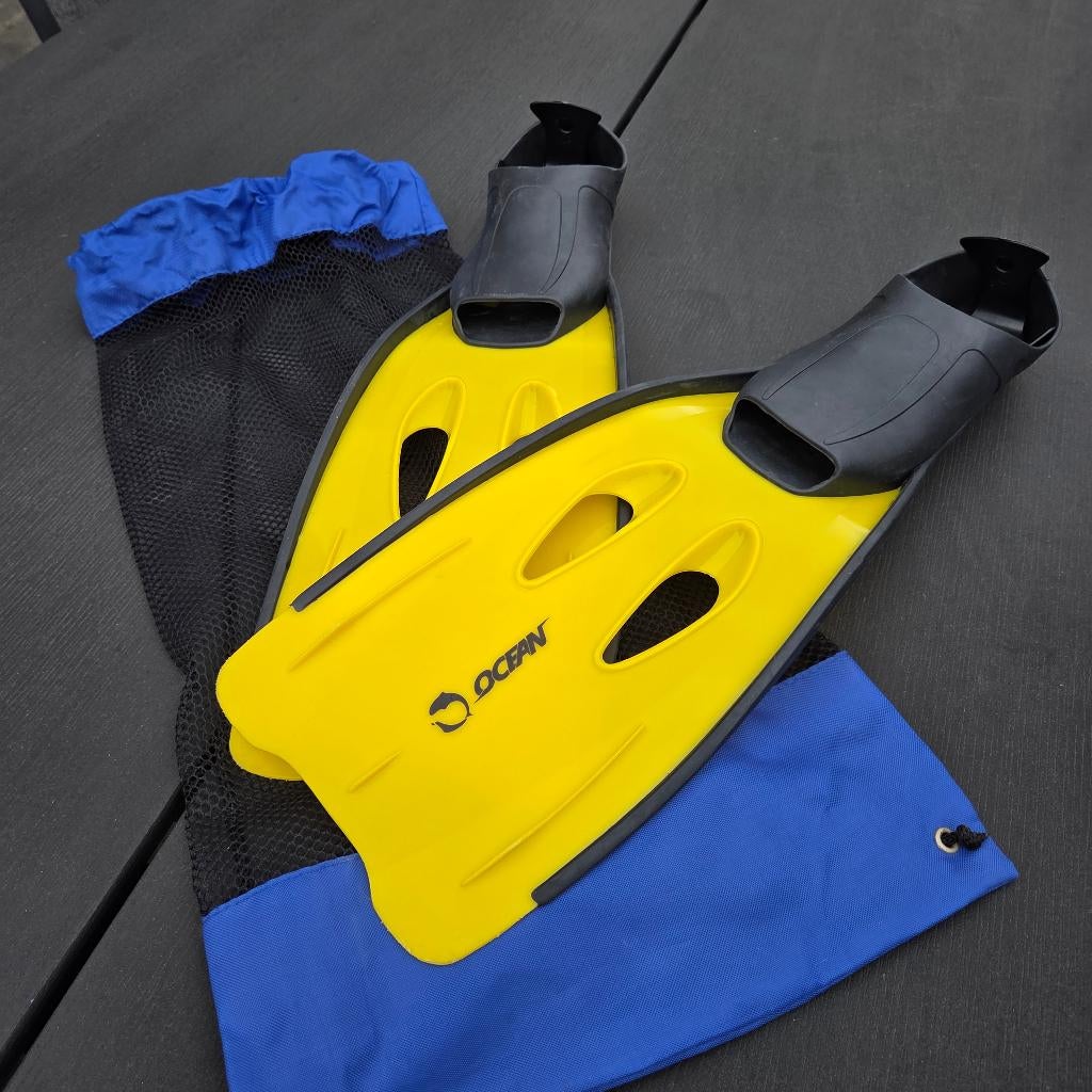 Ocean flippers maat 33 tot 35, Ophalen of Verzenden, Zo goed als nieuw, Snorkelvinnen