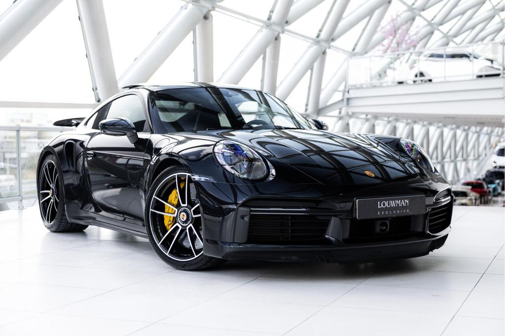 Porsche 911 3.8 Turbo S | Lift | Bose | Schuifdak |, Automaat, Gebruikt, 4 stoelen, Zwart
