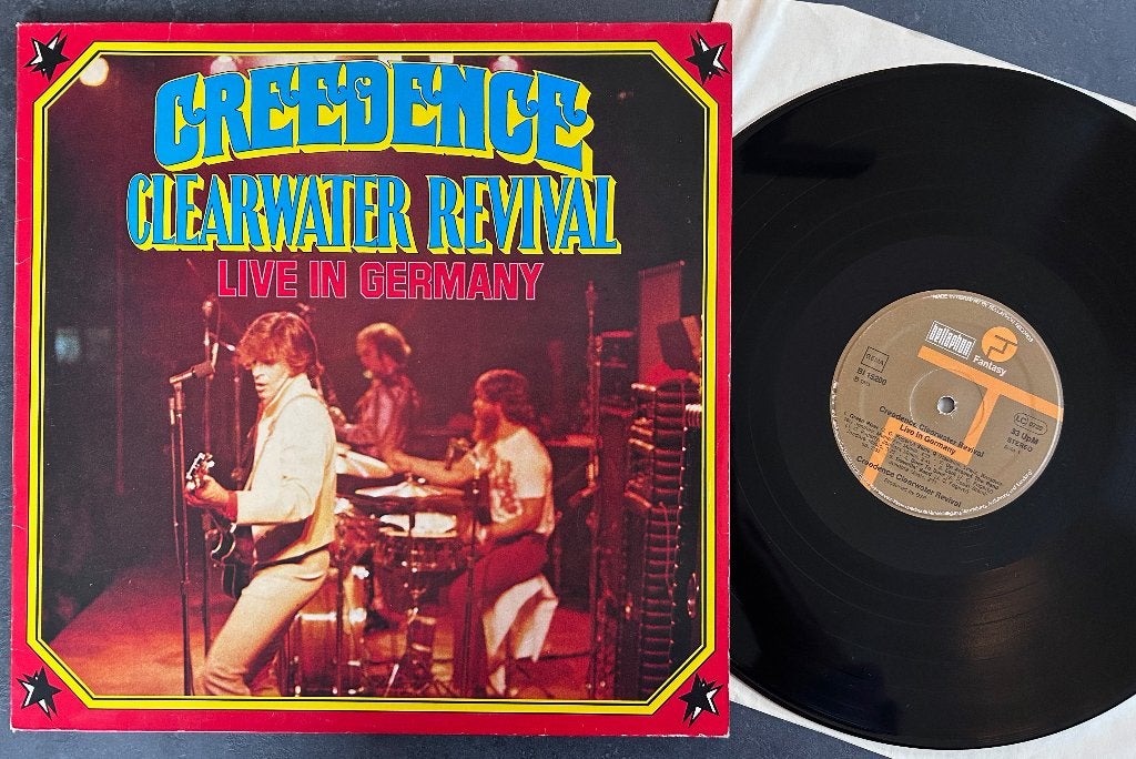 CREEDENCE CLEARWATER REVIVAL - Live in Germany ( LP ), Cd's en Dvd's, LP, Ophalen of Verzenden, Zo goed als nieuw, Classic Rock