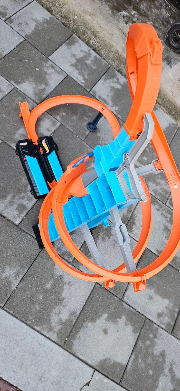 Hot Wheels Action Sky Crash Tower (Met Motorische Booster), Ophalen, Hot Wheels, Met looping, Elektrisch