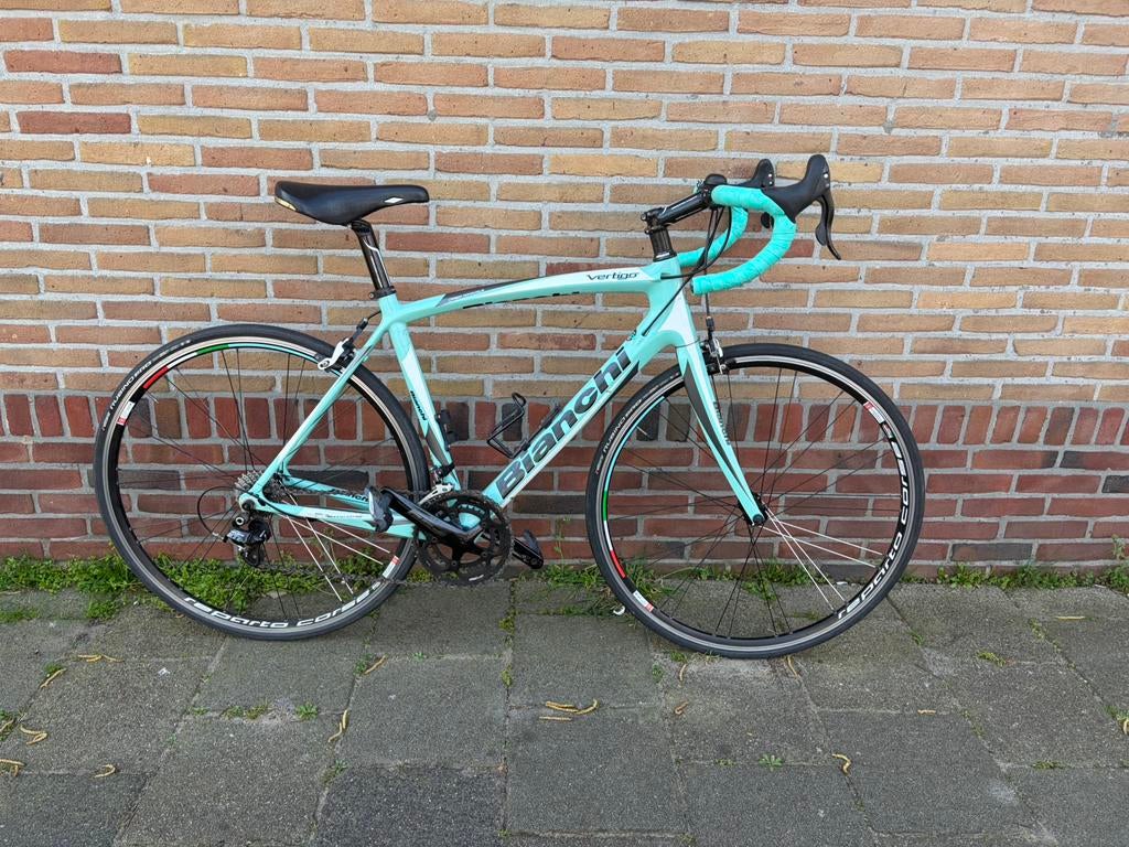 Bianchi vertigo, Fietsen en Brommers, Fietsen | Racefietsen, Carbon, 49 tot 53 cm, Zo goed als nieuw, Meer dan 20 versnellingen