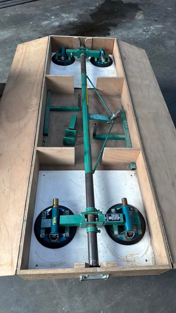 Glaszuiger, Doe-het-zelf en Verbouw, 100 liter of meer, Ophalen of Verzenden, Zo goed als nieuw, Transportkar