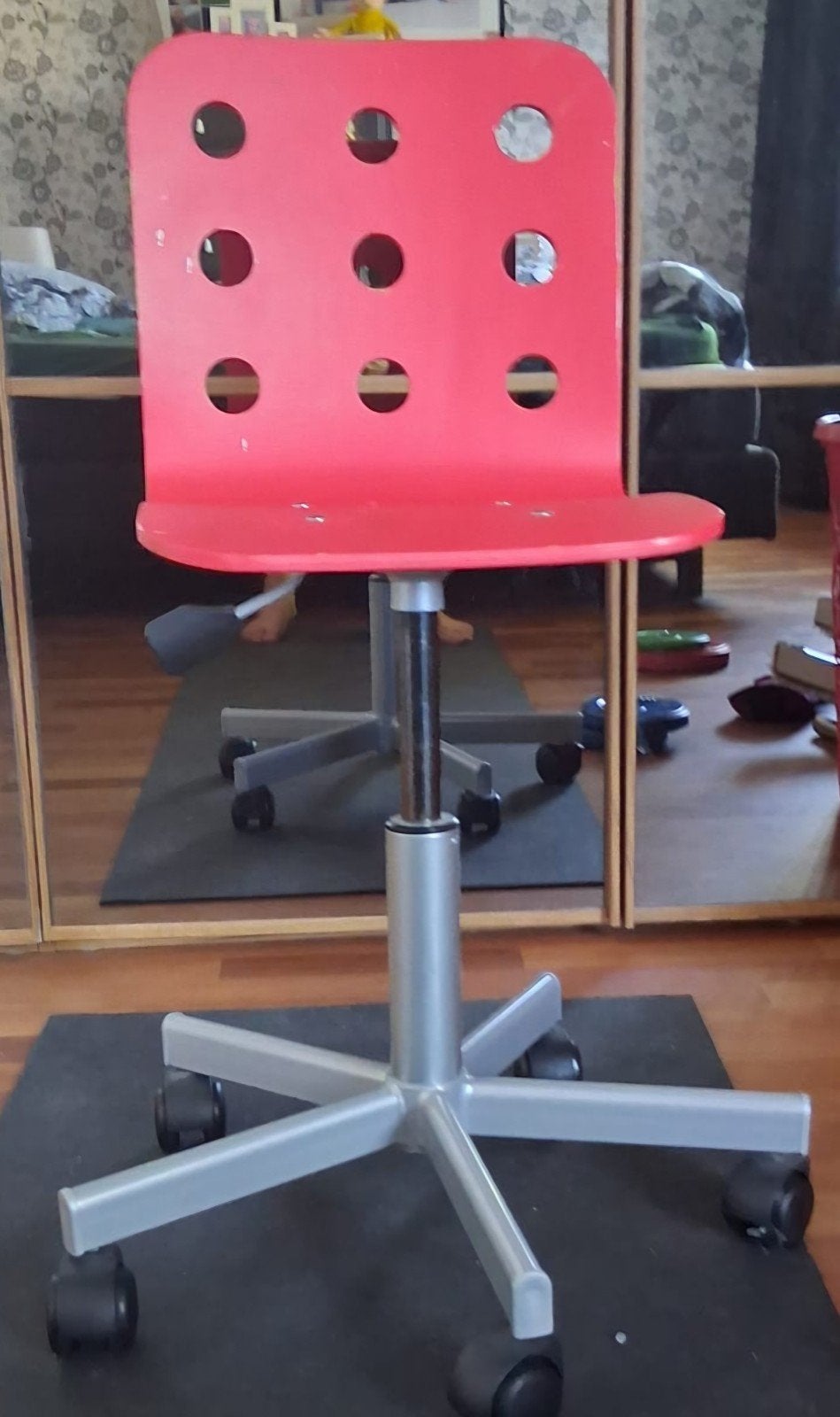 2x kinderbureaustoel ikea, Ophalen, Blauw