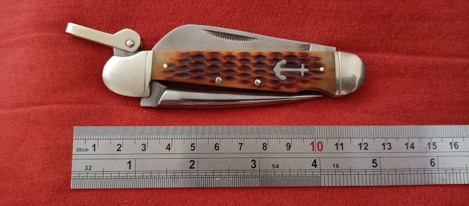 Vintage zakmes  van Rough ryder, Ophalen of Verzenden